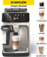 Ekspres PHILIPS LatteGo 5500 EP5543/90 (Silent Brew) Kawa mrożona