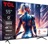 Telewizor TCL 55C75B 55" QLED 4K 144Hz Google TV Dolby Atmos Dolby Vision HDMI 2.1