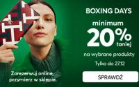 BOXING DAYS minimum 20% taniej na wybrane produkty w eobuwie