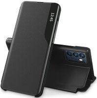 Etui TECH-PROTECT Flip View Pro do Oppo Reno 6 4G Czarny