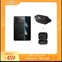 Smartfon POCO F6 Pro 12/256G + Sluchawki Redmi Buds 6 Active+ Mijia chest bag