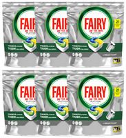 Fairy Platinum All in One Kapsułki do zmywarki 6 x 21szt. = 126 szt.