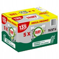 Fairy Platinum Kapsułki do zmywarki 5 x 27 szt. = 135 szt.