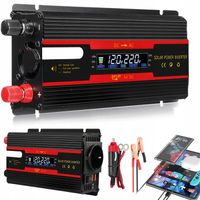 FALOWNIK 2000W – Inwerter DC 12V/24V → AC 220V z ekranem LCD (do samochodu)