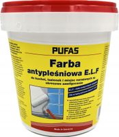 Farba antypleśniowa BIAŁA pleśń glony Pufas 0,75l