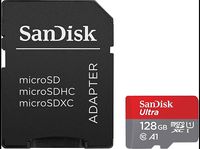 Karta pamięci SANDISK Ultra Android microSDXC 128 GB 140 MB/s A1 C10 UHS-I SDSQUAB-128G-GN6MA