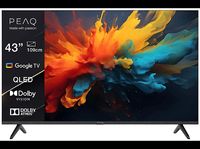 Telewizor QLED PEAQ PTV 43GQU-5024T 43" 4K Google TV Dolby Vision