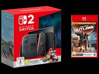 Konsola NINTENDO Switch 2 Black + Mario Kart World (do pobrania) + Star Wars Outlaws Gold Edition Czarny - BLIK