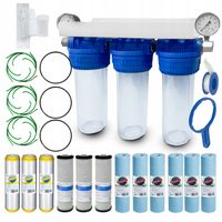 Wstępny filtr do wody na cały dom 3 stopniowy