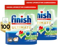 FINISH Kapsułki do zmywarki Ultimate Powerball All in One 0% -  200 sztuk