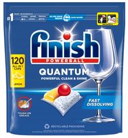 Finish Quantum KAPSUŁKI Do Zmywarki LEMON 120 szt