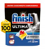 Finish Ultimate kapsułki do Zmywarki do Naczyń Zapach Cytryna 100 sztuk