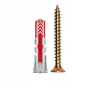 FISCHER kołki kołek duopower 6x30 50sztuk + WKRĘTY