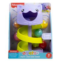 Fisher-Price Pets Kocia wieża Zabawka dla niemowląt Centrum zabaw 9m+ HTW92