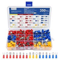 flintronic Zestaw końcówek kablowych, 350 sztuk końcówek kablowych