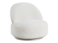 Fotel kubełkowy obrotowy Jamina biały