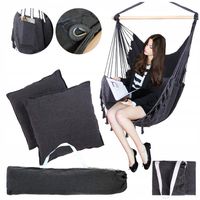 FOTEL WISZĄCY KRZESŁO BRAZYLIJSKIE Huśtawka Hamak Ogrodowy Na Balkon BOHO
