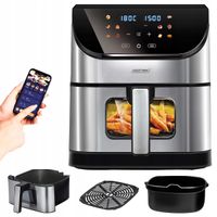 Frytkownica beztłuszczowa air fryer duża 6l Wifi 1500W MPM MFR-10M/Wifi