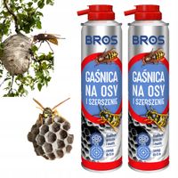 Gaśnica Na Osy i Szerszenie Spray Skutecznie Niszczy Gniazda BROS 300ml x2