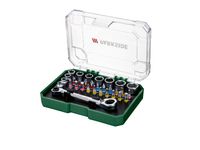 31-częściowy zestaw nasadek i kluczy oczkowych Parkside