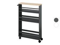 Regał kuchenny na kółkach z 3 półkami, do wnęk