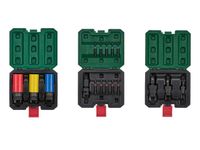 Zestaw nasadek udarowych / Adapter udarowy z bitami skrętnymi / Zestaw przegubów kulistych udarowych  Parkside