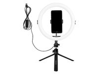 Lampa pierścieniowa ze statywem Realiview ARL 11, ⌀ 28 cm