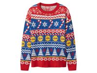 Sweter świąteczny damski z kolekcji Lidl Fan