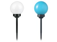 LIVARNO HOME Lampa solarna LED, Ø 15 cm, 1 sztuka