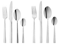 Zestaw 24 sztućców ze stali szlachetnej