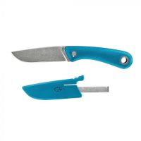 Nóż z głownią stałą Gerber Gear Spine cyan blister