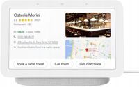 Głośnik inteligentny multiroom Google Nest Hub 2 biały Bluetooth WiFi