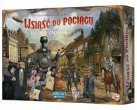 Gra planszowa WSIĄŚĆ DO POCIĄGU LEGACY - LEGENDY ZACHODU NOWA Rebel PL