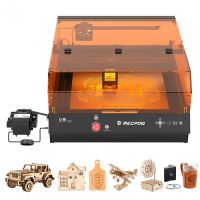 Grawerka laserowa z kamerą Mecpow X4 Pro 40W klasa 1 FDA obszar roboczy 400*398mm wspomaganie powietrzem 30L