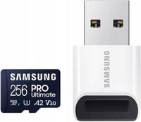 Samsung 256GB microSDXC PRO Ultimate 200MB/s z czytnikiem @ X-kom