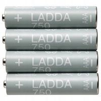 IKEA akumulatorki LADDA 750mAh AAA 2023