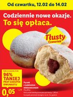 Najtańsze pączki na Tłusty Czwartek 2026 Lidl