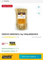 Nerkowce 1kg za 25,27zl Erli