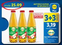 Lidl - jednodniowe promocje: Coccolino 925ml 1+1 Gratis, Ciastka Jeżyki 1+1 Gratis, sok jabłkowy 100% 3+3 Gratis