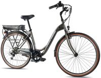 Rower elektryczny INDIANA E-City M18.5 28 cali Czarny