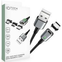 Kabel magnetyczny 3w1 TECH-PROTECT 1 m