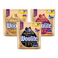 Kapsułki do prania WOOLITE Keratin Therapy MIX 3x 33sz
