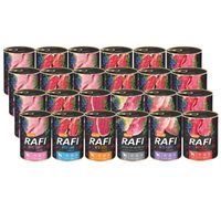 Karma mokra dla psa RAFI Mix smaków 24x 400g
