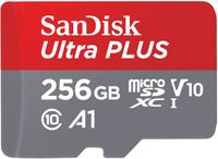 Karta pamięci SANDISK Ultra Plus microSDXC 256GB + Adapter