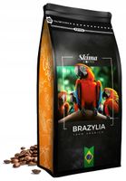 Kawa ziarnista 1kg BRAZYLIA 100% ARABICA Świeżo Palona do ekspresu + GRATIS