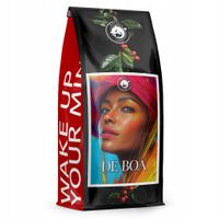 Kawa ziarnista 1kg - DE BOA 100% Arabica - ŚWIEŻO PALONA Blue Orca Cofee ziarna w jakości pow. 82 pkt SCA