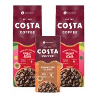 Kawa ziarnista Costa Coffee Bright Blend 2x 1kg + GRATIS Medium signature blend 200g - AliExpress 2