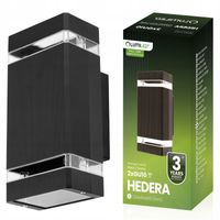 Kinkiet Ogrodowy Lampa Ogrodowa Zewnętrzna Elewacyjna ŚCIENNA 2x GU10 LED