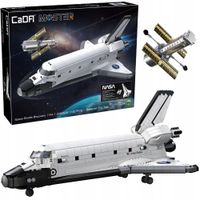 KLOCKI CADA NASA MODEL PROM KOSMICZNY DISCOVERY SPACE SHUTTLE 1827 ELEM.