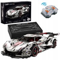 KLOCKI CADA TECHNIC SAMOCHÓD HYPER CAR V12 4449 EL. RC PRO POWER SYSTEM